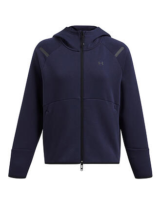 UNDER ARMOUR | Damen Kapuzenjacke UA Unstoppable Fleece mit durchgehendem Zip