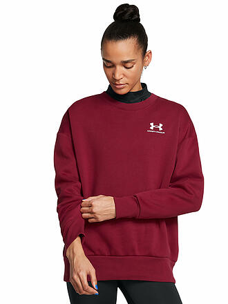 UNDER ARMOUR | Damen Hoodie UA Essential Fleece Oversized-Schnitt