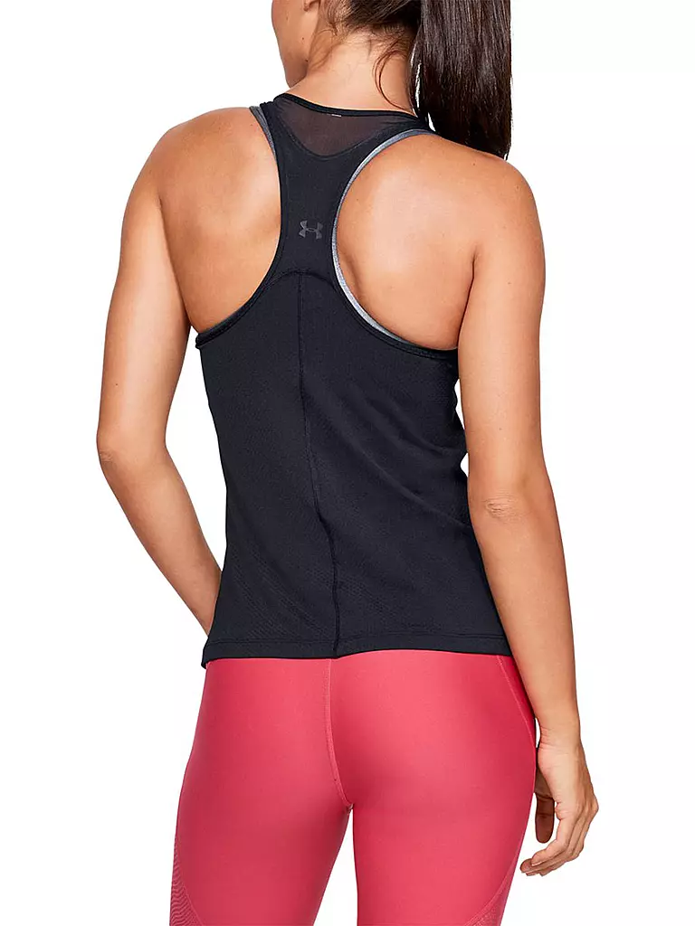 UNDER ARMOUR | Damen Fitness-Tanktop HeatGear® Armour | schwarz