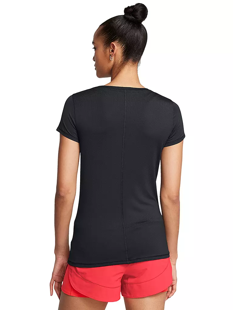 UNDER ARMOUR | Damen Fitnessshirt HeatGear® Armour  | schwarz