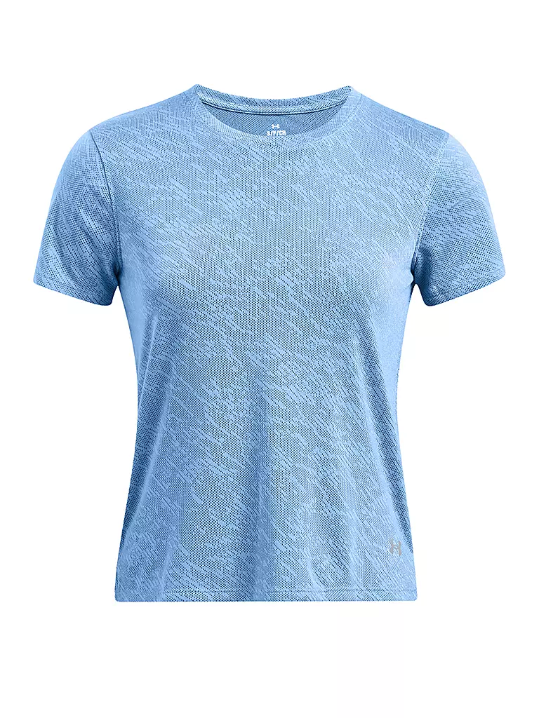 UNDER ARMOUR | Damen Fitnessshirt UA Launch Camo | hellblau