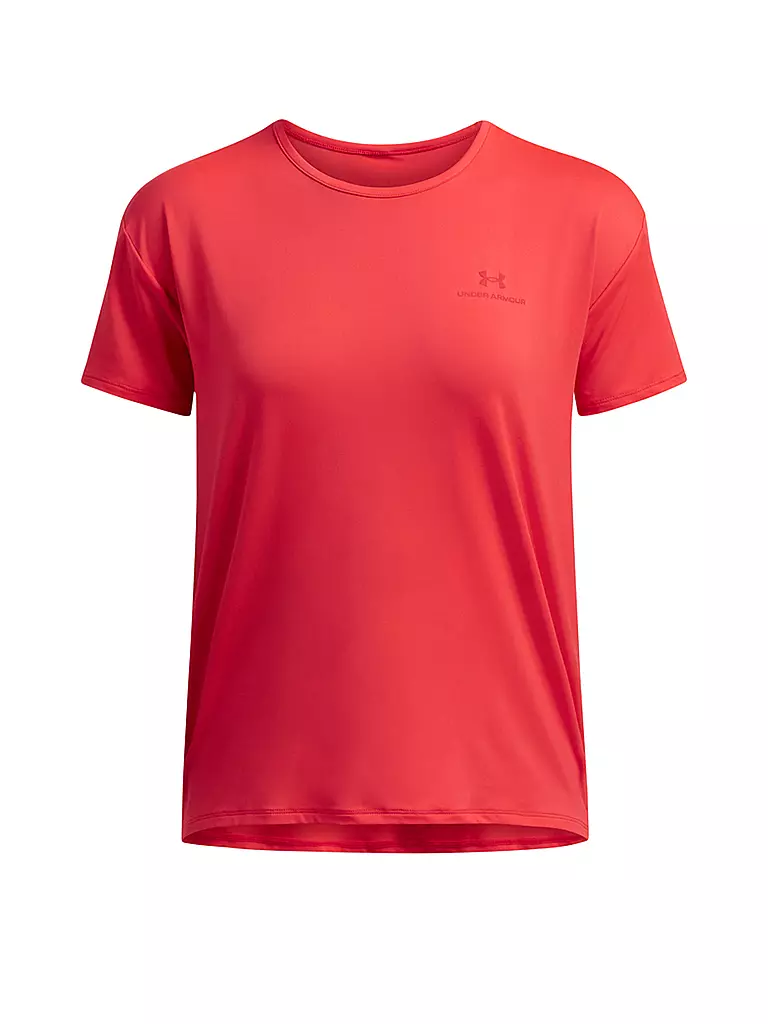 UNDER ARMOUR | Damen Fitnessshirt UA Rush Energy 2.0 | rot