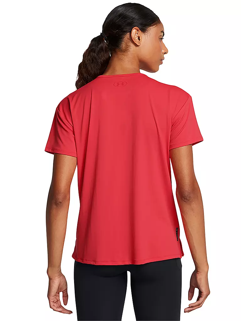 UNDER ARMOUR | Damen Fitnessshirt UA Rush Energy 2.0 | rot