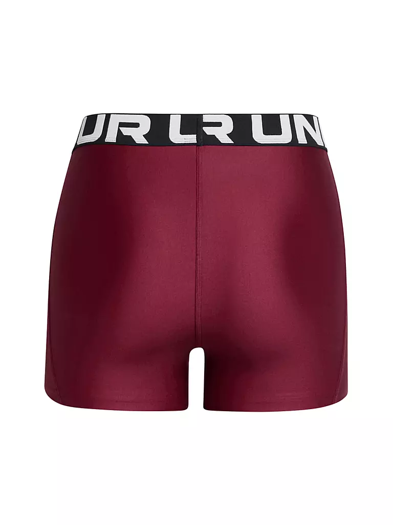 UNDER ARMOUR | Damen Fitnessshort HeatGear®  | dunkelrot