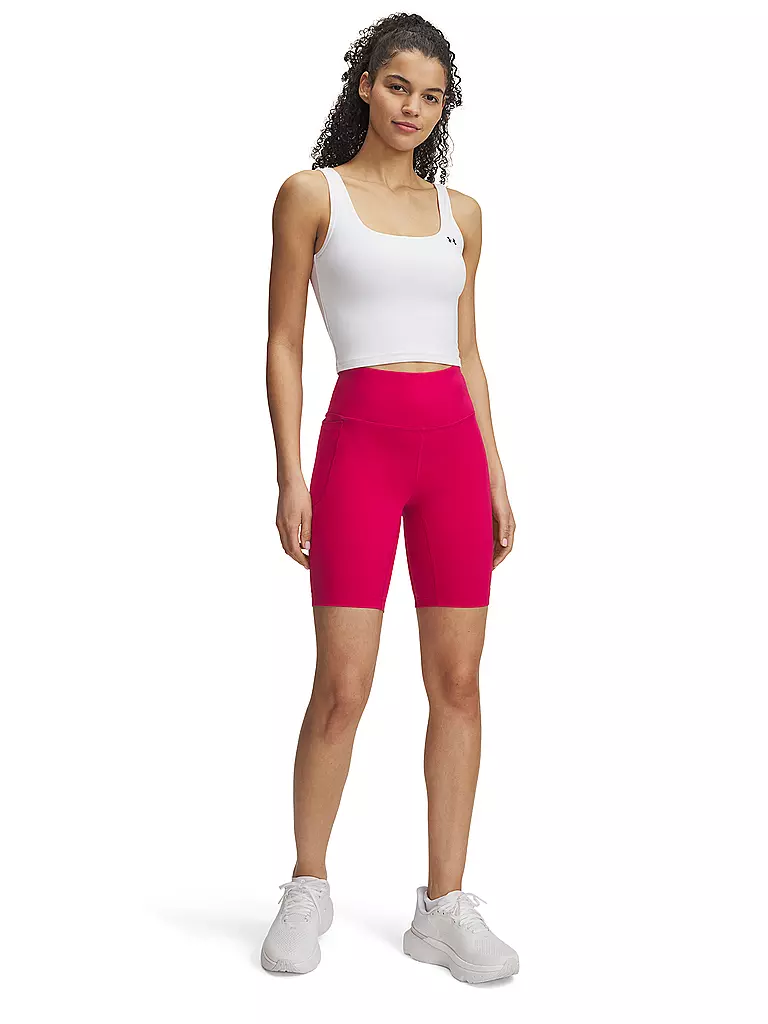 UNDER ARMOUR | Damen Fitnessshort Radler UA Motion Emea | beere