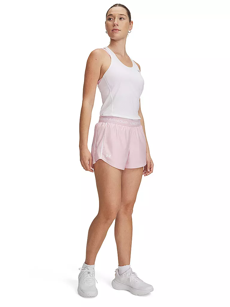 UNDER ARMOUR | Damen Fitnessshort UA Tech™ Play Up | rosa