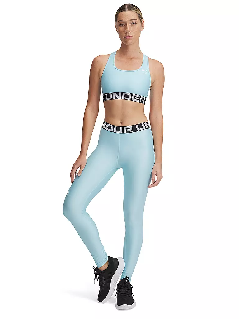 UNDER ARMOUR | Damen Fitnesstight HeatGear® Authentics | hellblau