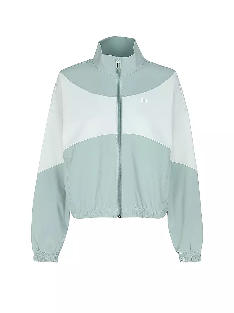 UNDER ARMOUR | Damen Kapuzenjacke Rival Woven | olive