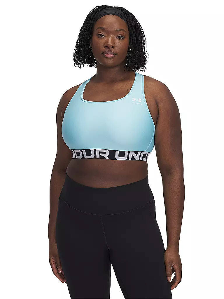 UNDER ARMOUR | Damen Sport-BH HeatGear® Armour Medium Support | hellblau