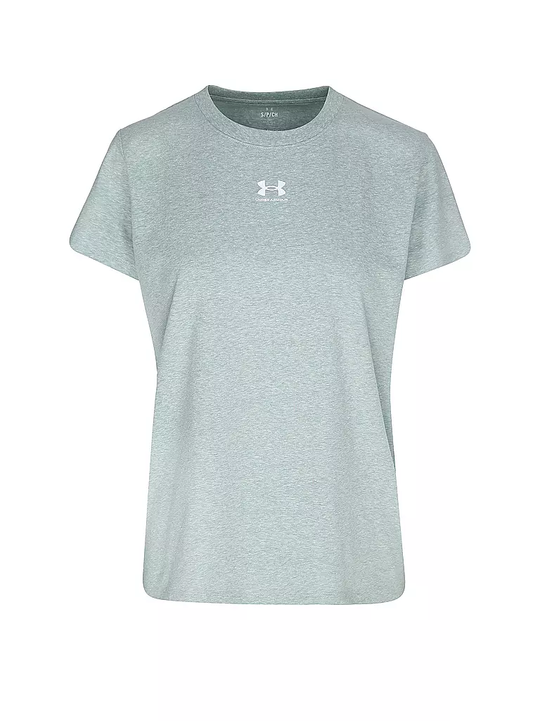 UNDER ARMOUR | Damen T-Shirt UA Rival Core  | olive