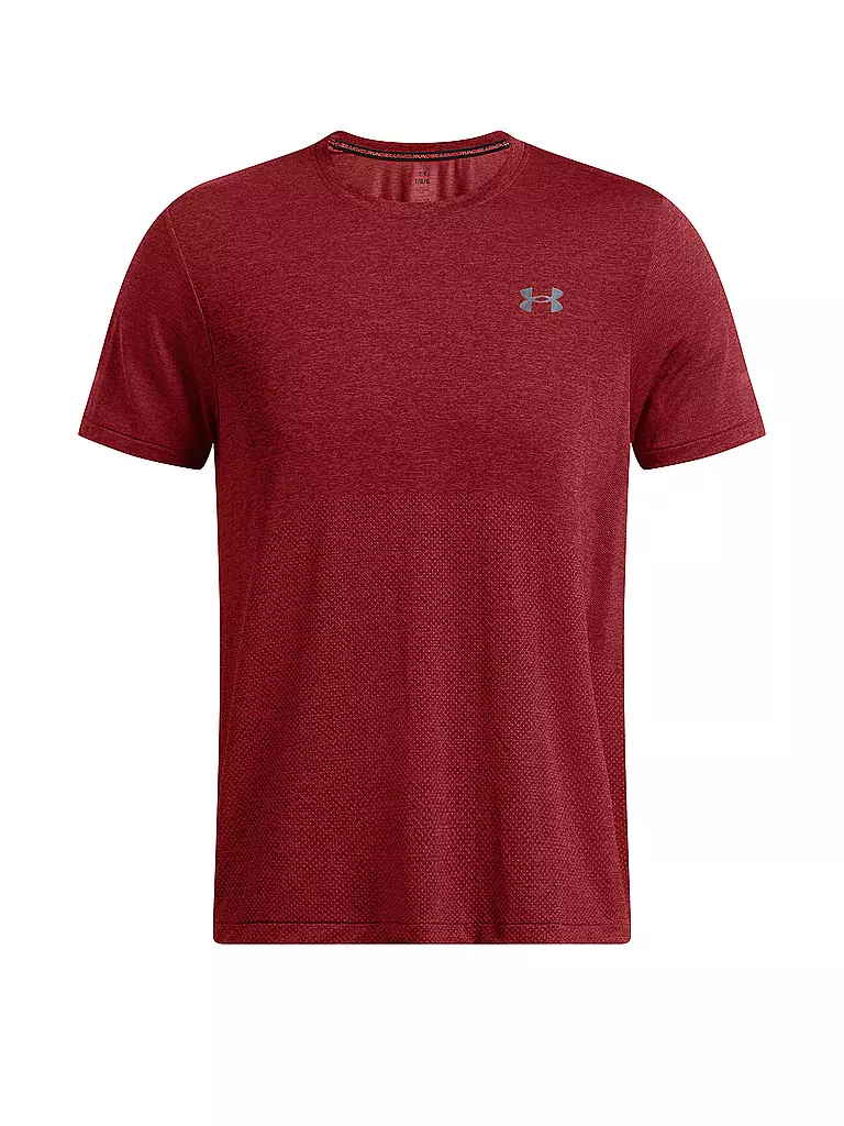 UNDER ARMOUR | Herren Fitnesshirt UA Seamless Stride | dunkelrot