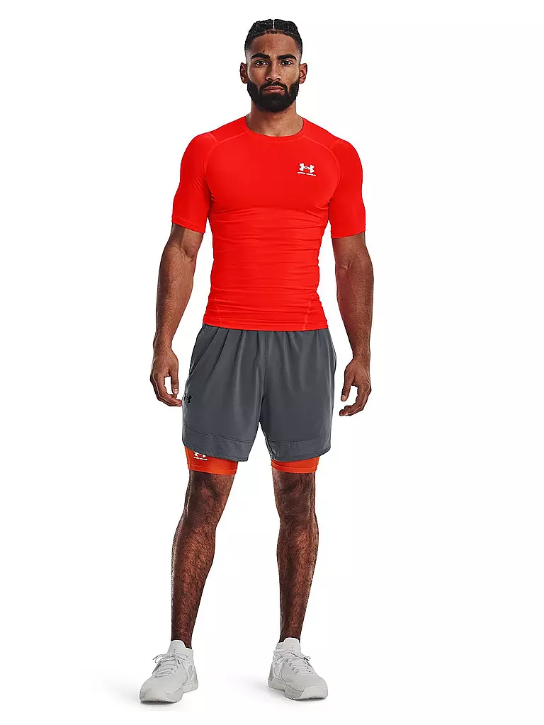 UNDER ARMOUR | Herren Fitnessshirt HeatGear® Armour | rot