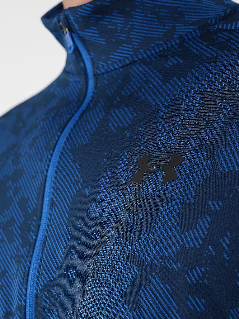 UNDER ARMOUR | Herren Fitnessshirt UA Tech™ Vent Geode mit ½ Zip | dunkelblau