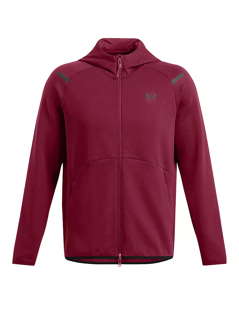 UNDER ARMOUR | Herren Kapuzenjacke UA Unstoppable | dunkelrot