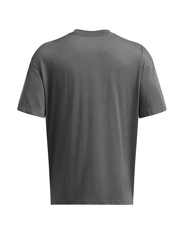 UNDER ARMOUR | Herren T-Shirt UA Heavyweight Logo | grau