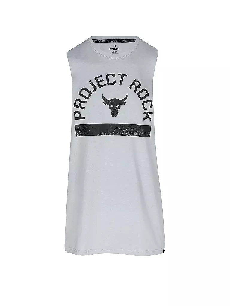 UNDER ARMOUR | Herren Tank UA Project Rock Payoff Graphic | grau