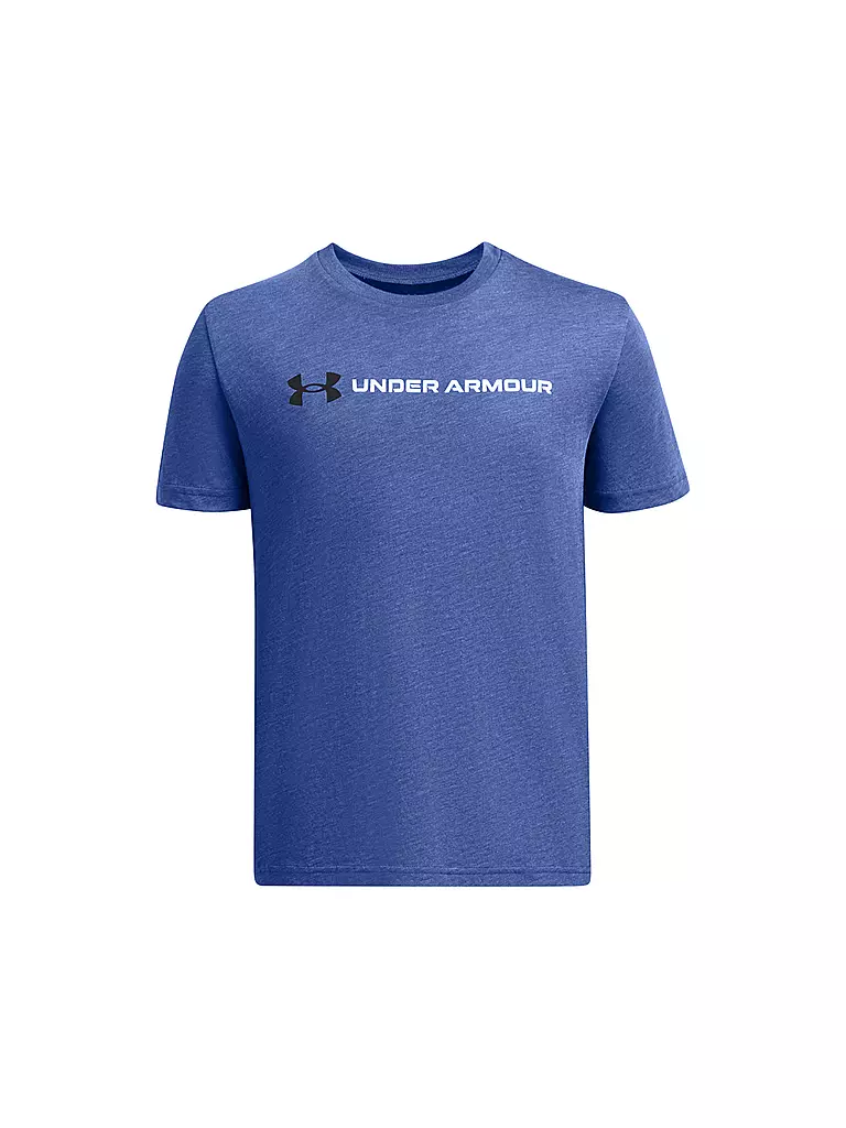 UNDER ARMOUR | Jungen T-Shirt UA mit Schriftzug-Logo  | blau