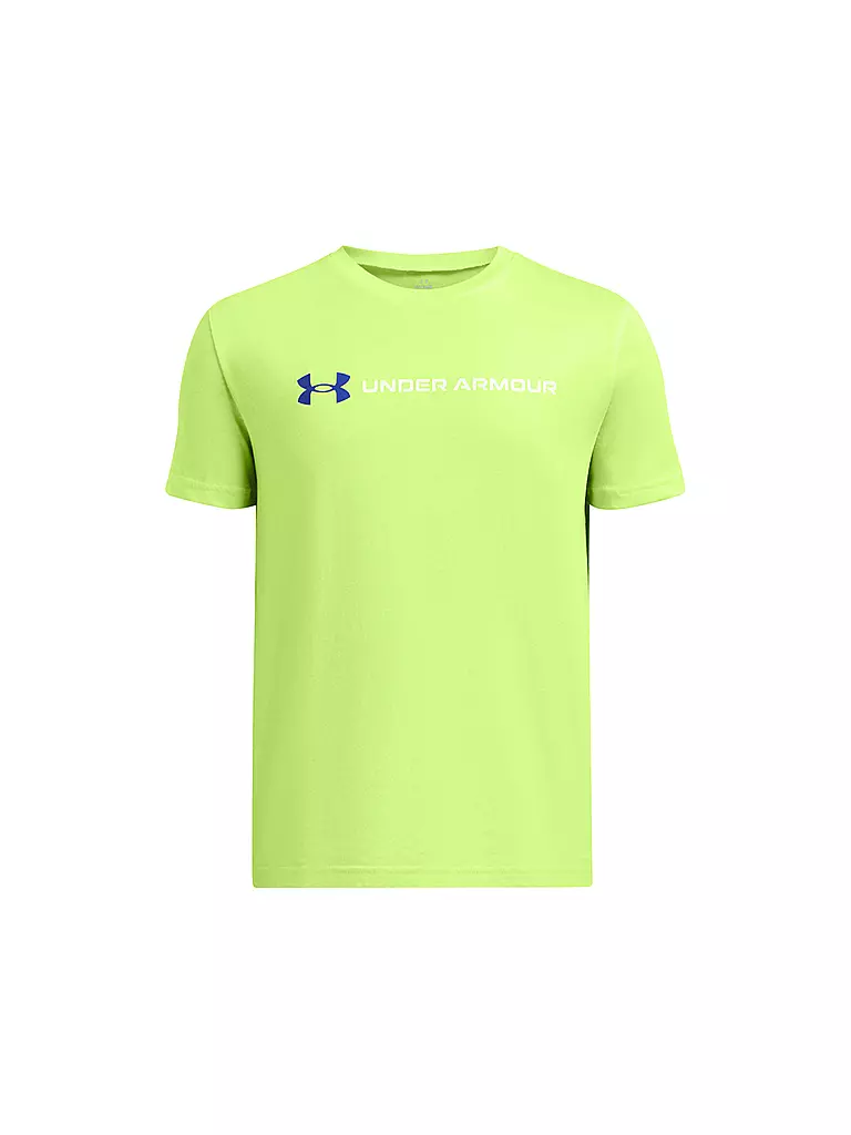 UNDER ARMOUR | Jungen T-Shirt UA mit Schriftzug-Logo  | grün