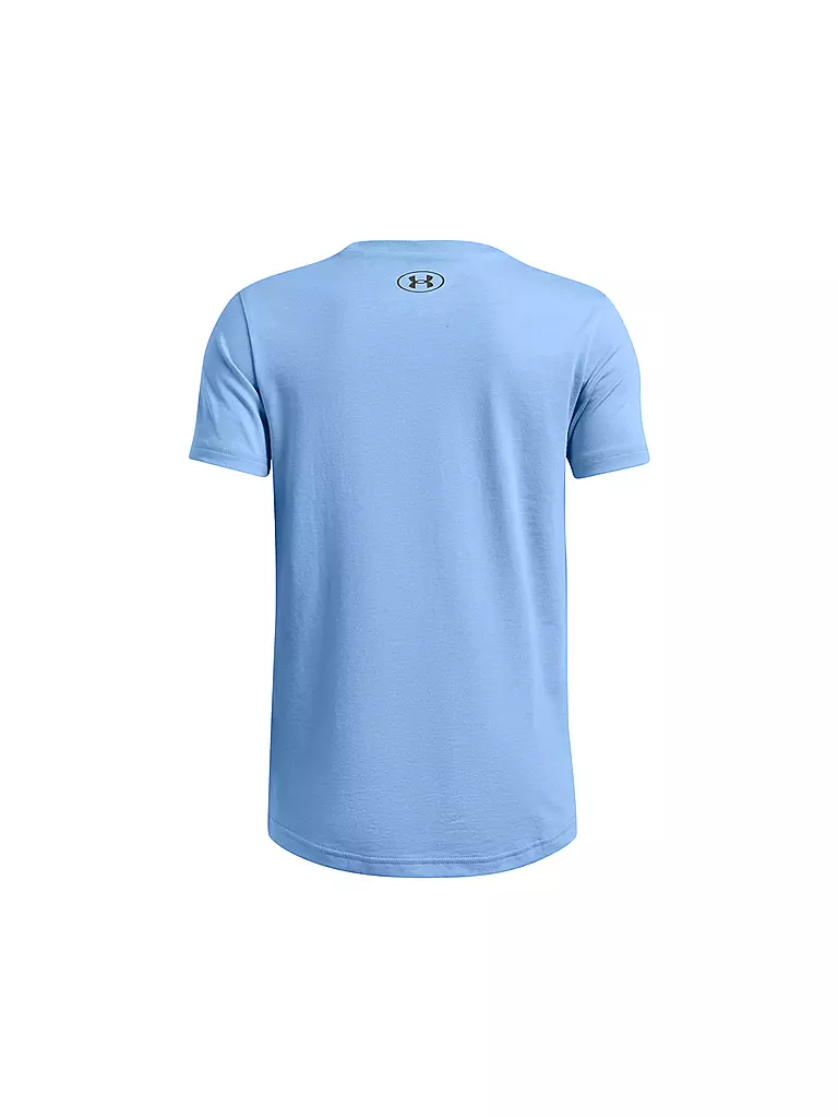 UNDER ARMOUR | Jungen T-Shirt UA Sportstyle Printed | hellblau