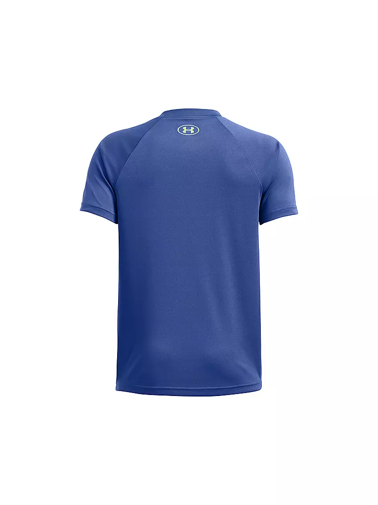 UNDER ARMOUR | Kinder Fitnessshirt Tech Logo | blau