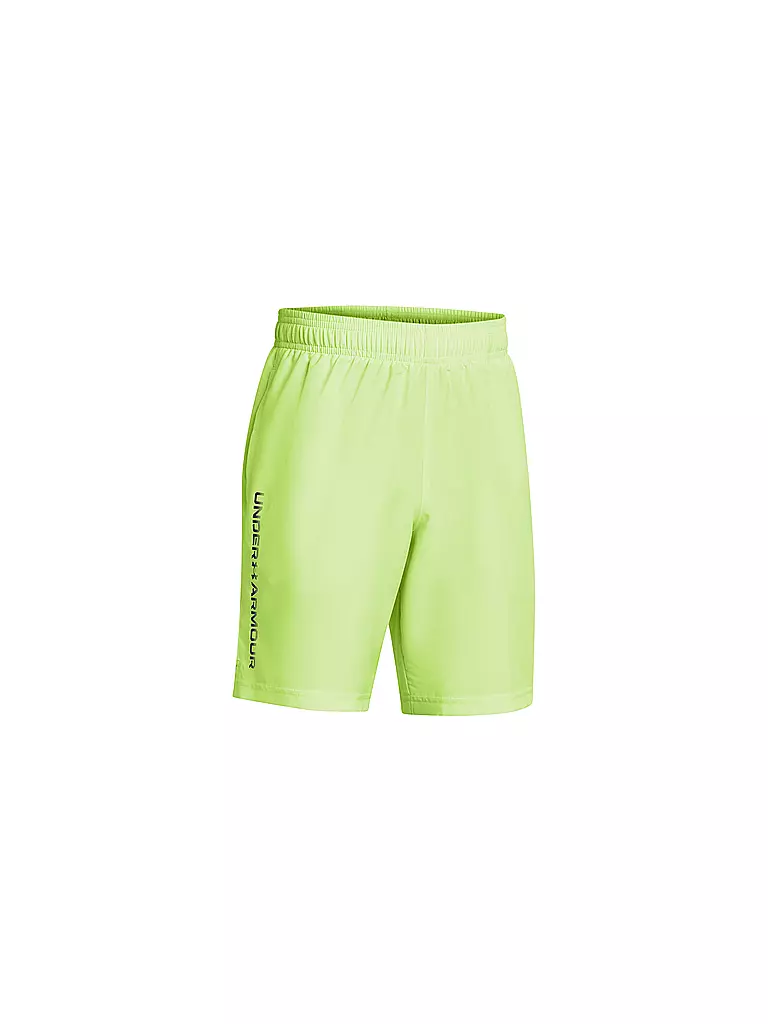 UNDER ARMOUR | Kinder Fitnessshort UA gewebte Wdmk | grün