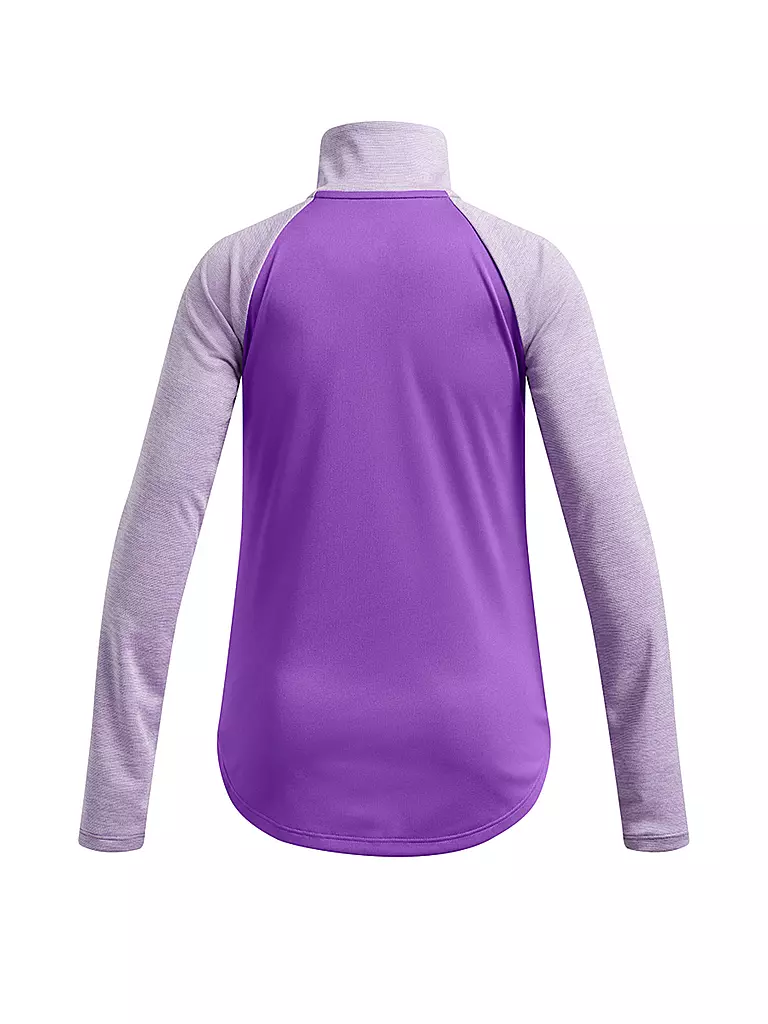 UNDER ARMOUR | Mädchen Fitness Zipshirt UA Tech™ Graphic ½ Zip | lila