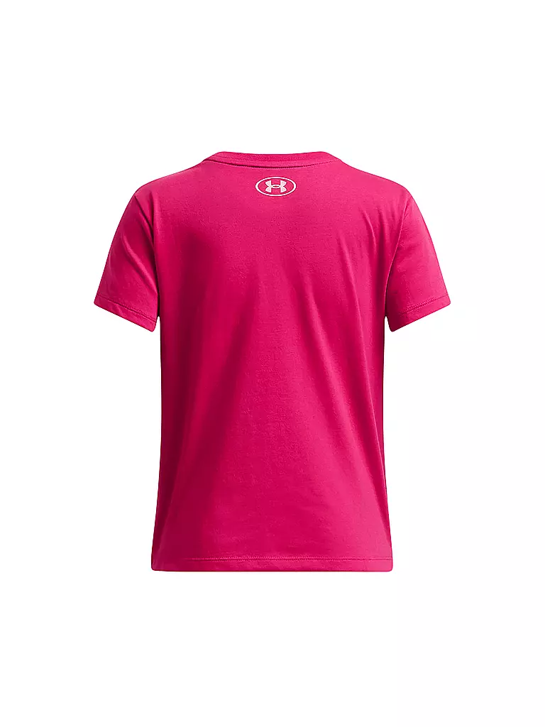 UNDER ARMOUR | Mädchen T-Shirt UA Big Logo | beere