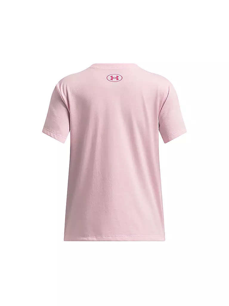 UNDER ARMOUR | Mädchen T-Shirt UA Bubble Wordmark | pink