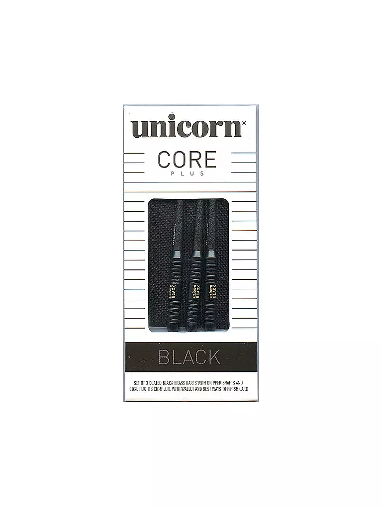 UNICORN | Darts Core Plus 19g | schwarz