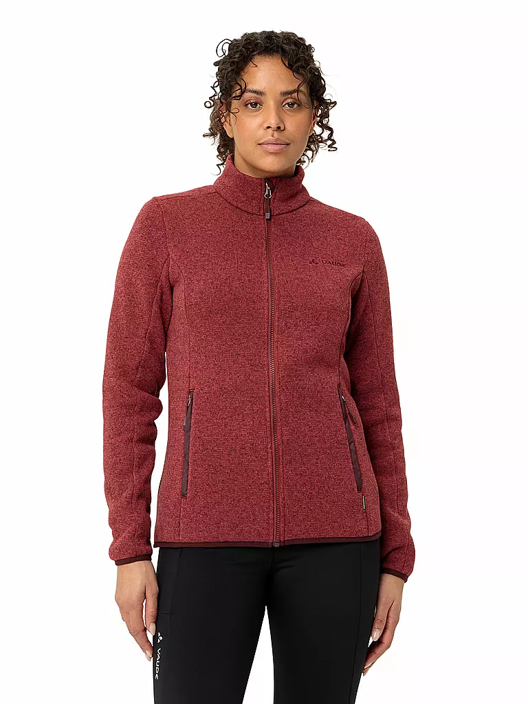 VAUDE | Damen Fleecejacke Rienza IV | dunkelrot