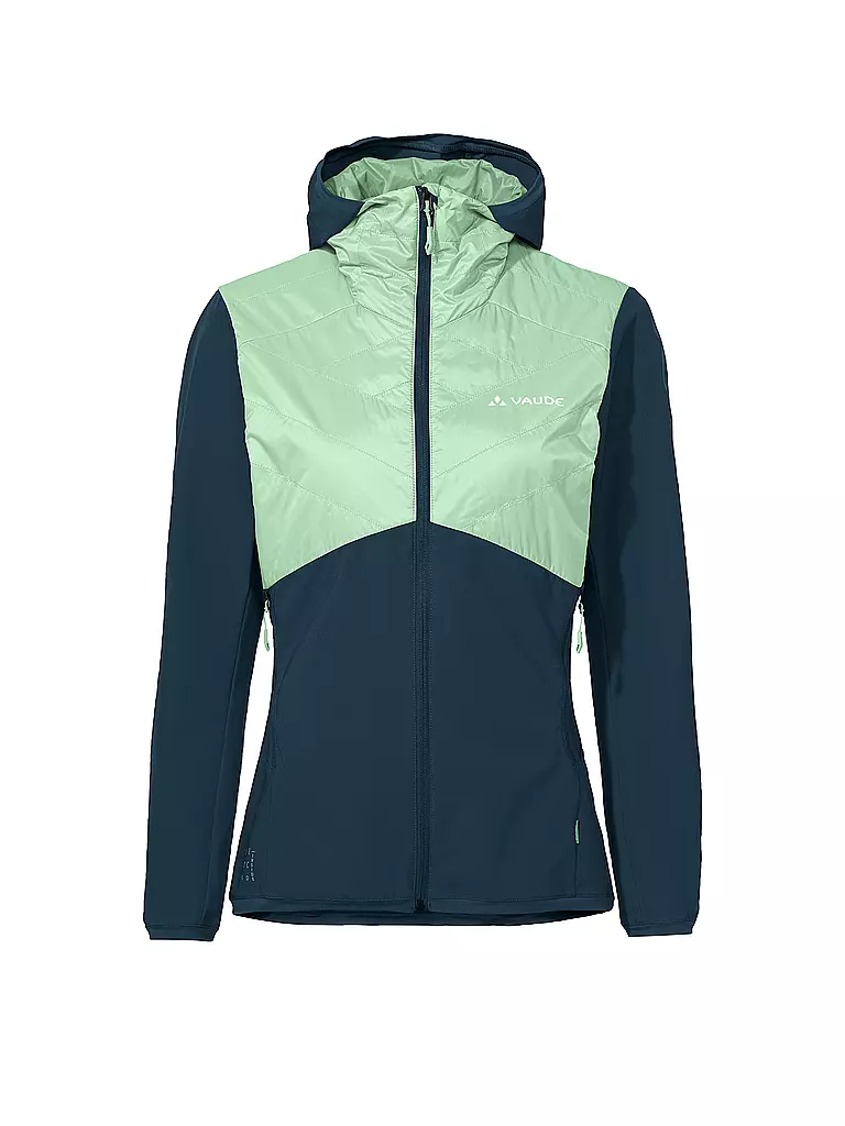 VAUDE | Damen Hybridjacke Brenva Hoodie | dunkelblau