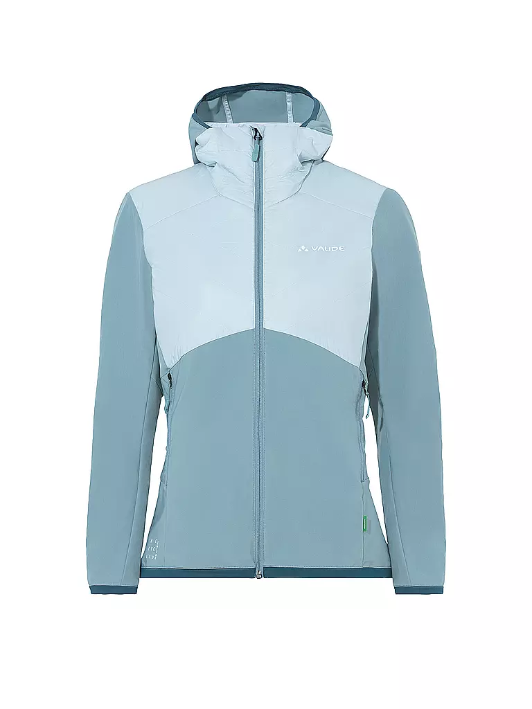 VAUDE | Damen Hybridjacke Brenva Hoodie | hellblau