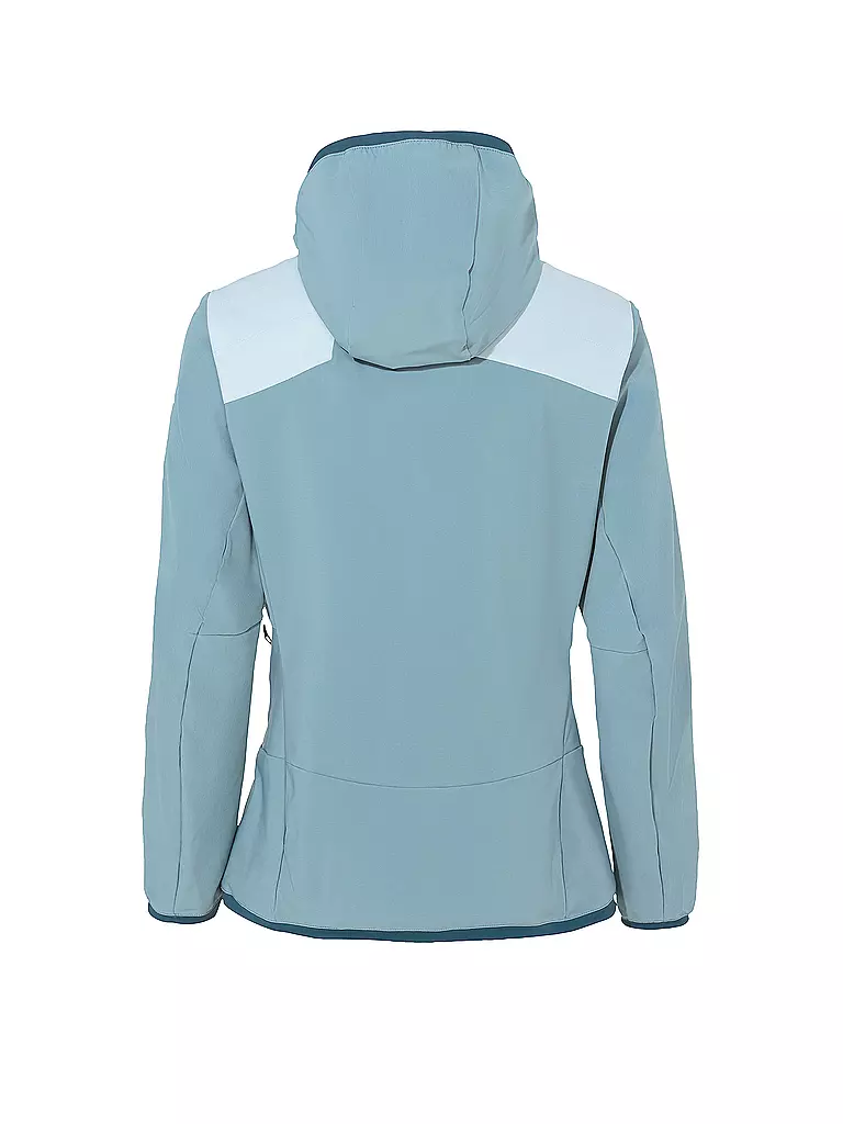 VAUDE | Damen Hybridjacke Brenva Hoodie | hellblau