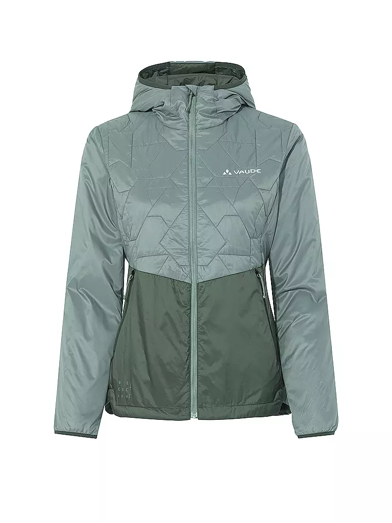 VAUDE | Damen Isojacke Freney VI Hoodie | hellgrün