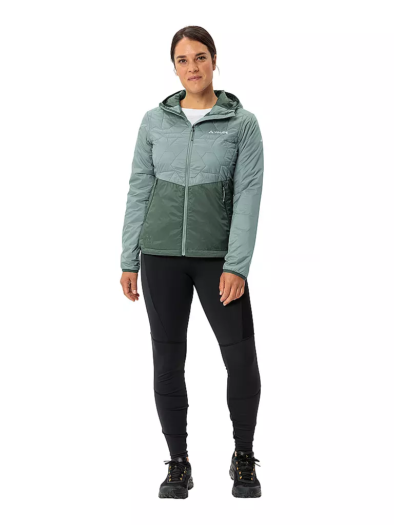 VAUDE | Damen Isojacke Freney VI Hoodie | hellgrün