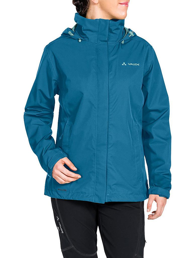 VAUDE Damen Regenjacke Escape Light blau 36