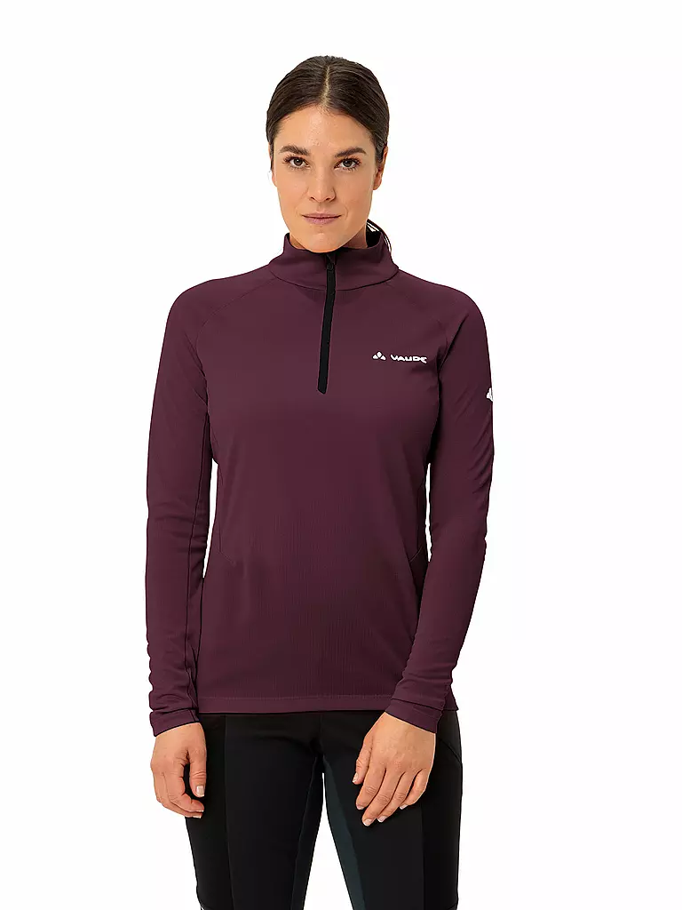 VAUDE | Damen Tourenshirt Larice Light | dunkelrot