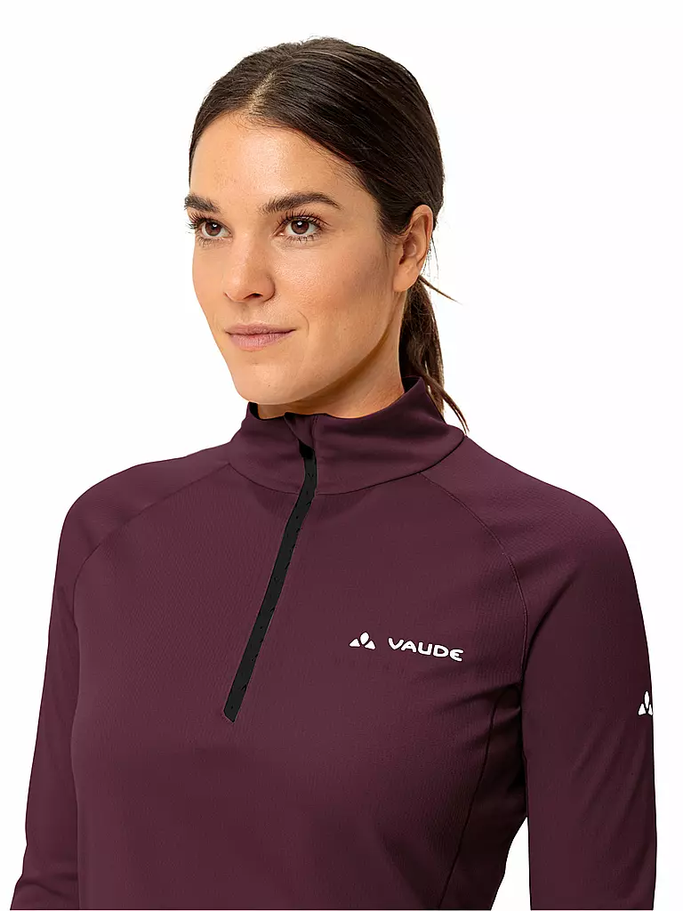 VAUDE | Damen Tourenshirt Larice Light | dunkelrot