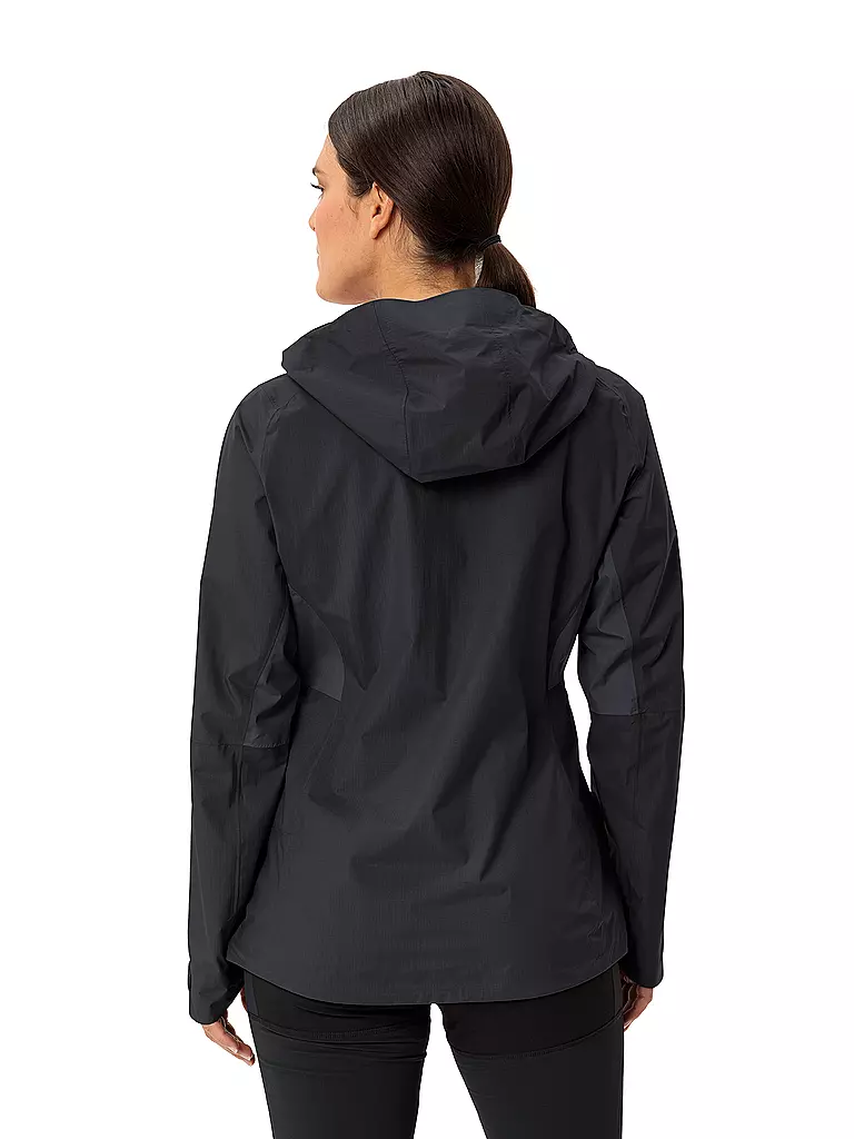 VAUDE | Damen Wanderjacke Simony 2.5L Hoodie | schwarz