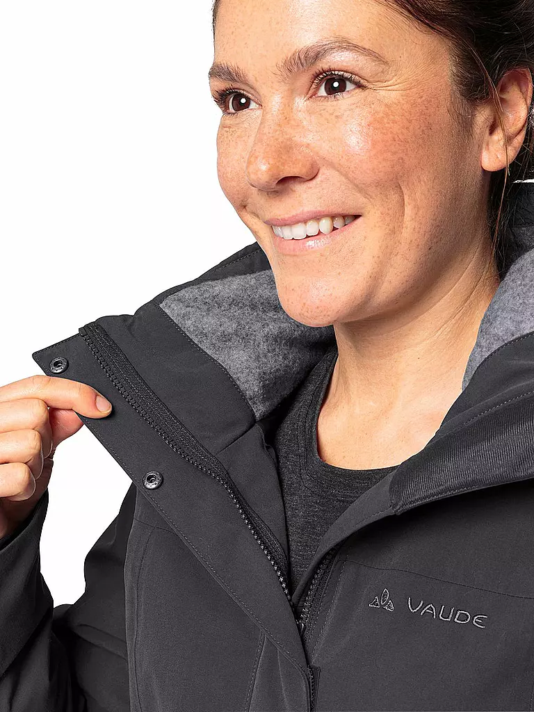 VAUDE | Damen Winterparka Skomer II Wool | schwarz