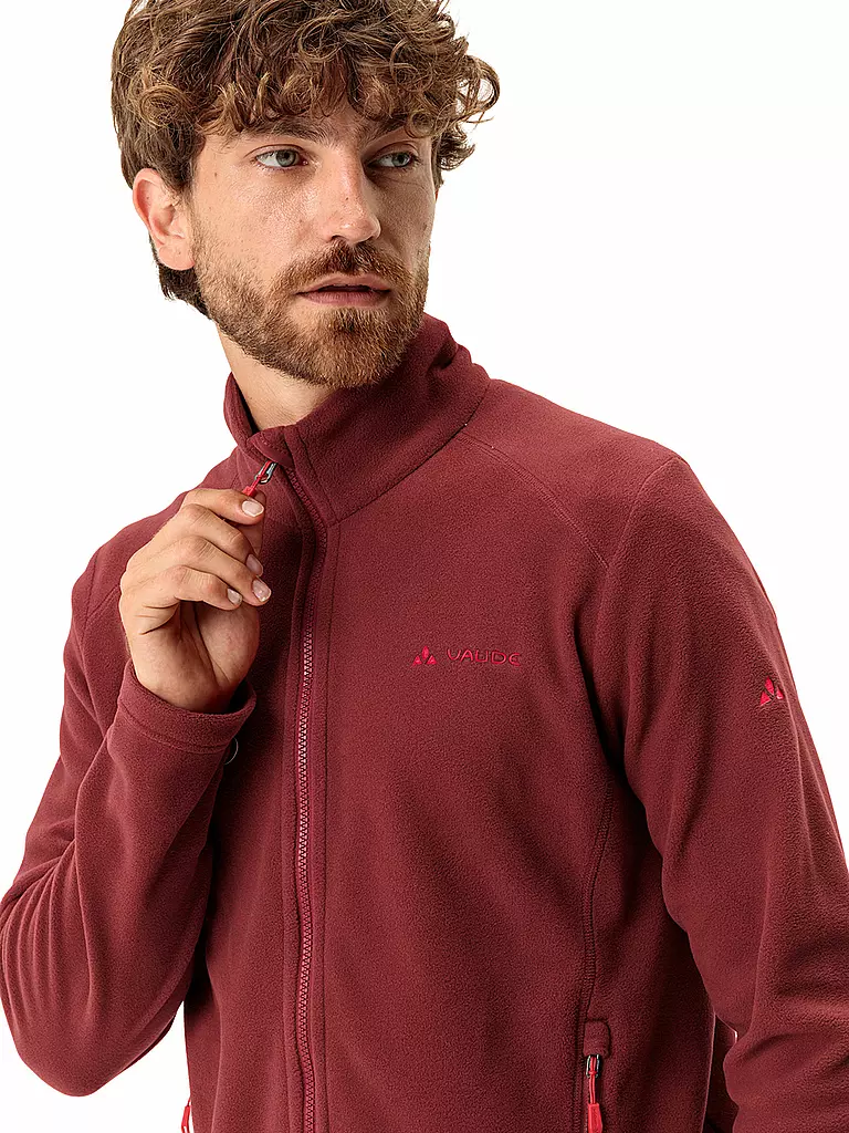 VAUDE | Herren Fleecejacke Rosemoor II | dunkelrot