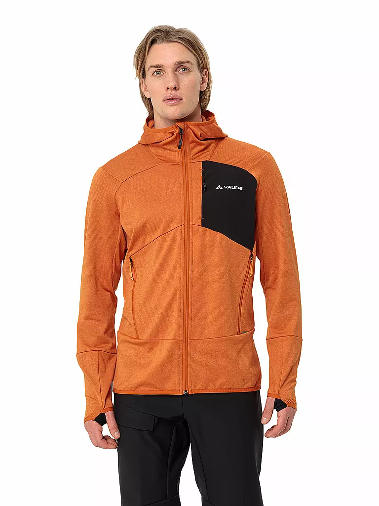 VAUDE | Herren Touren Fleecejacke Monviso | dunkelrot