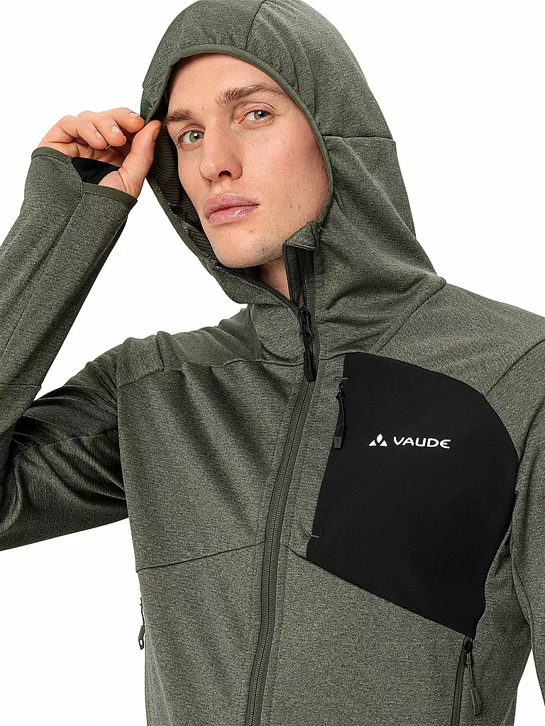 VAUDE | Herren Touren Fleecejacke Monviso | dunkelrot