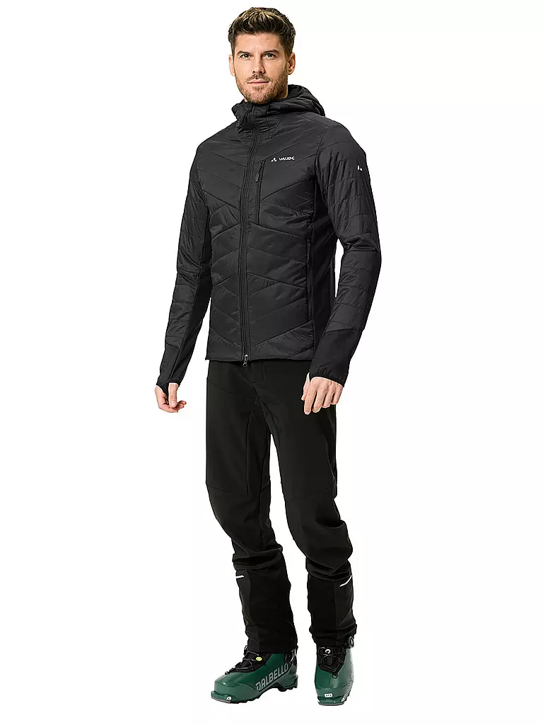 VAUDE | Herren Touren Isojacke Sesvenna Hoodie | schwarz