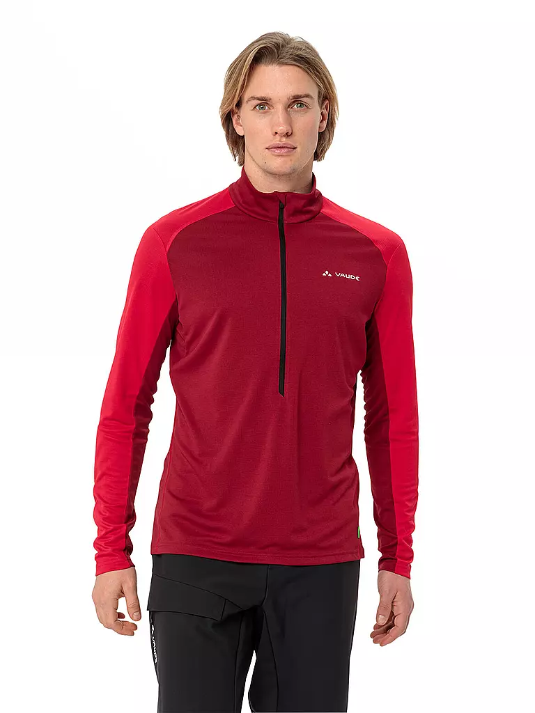 VAUDE | Herren Tourenshirt  Larice Light Shirt II | dunkelrot