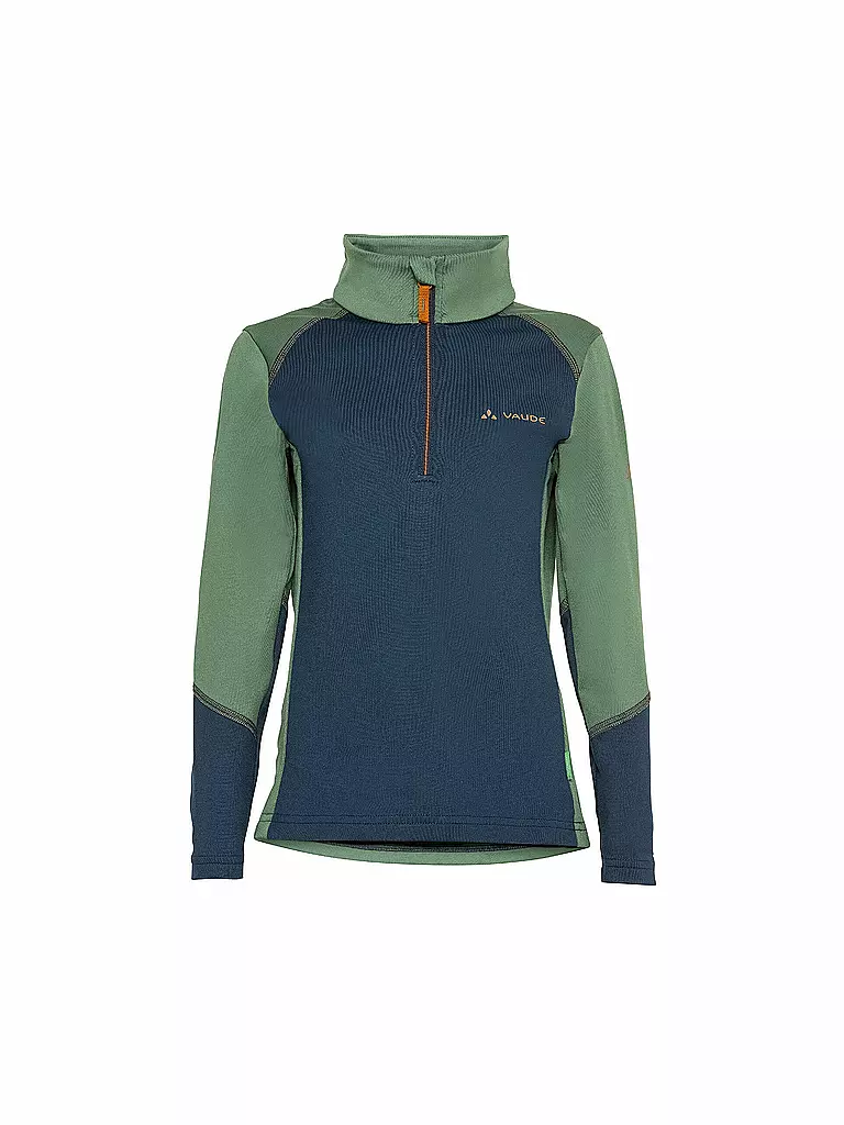 VAUDE | Kinder Wandershirt Livigno Halfzip | dunkelgrün