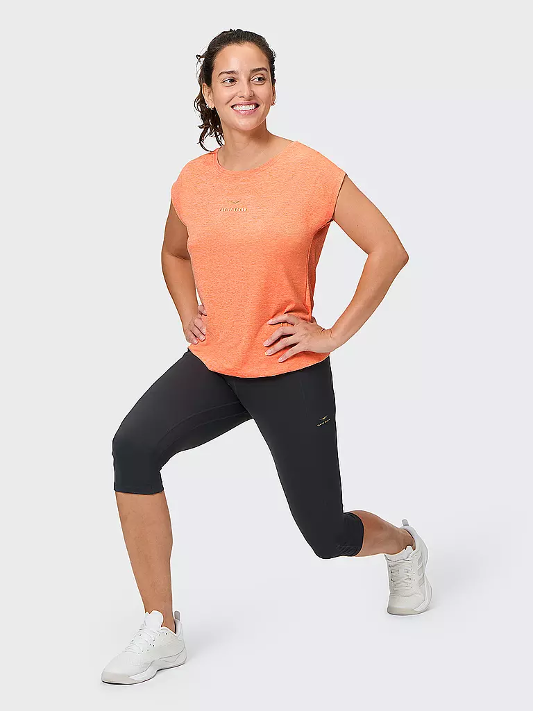 VENICE BEACH |  Damen Fitnessshirt Wonder  | orange