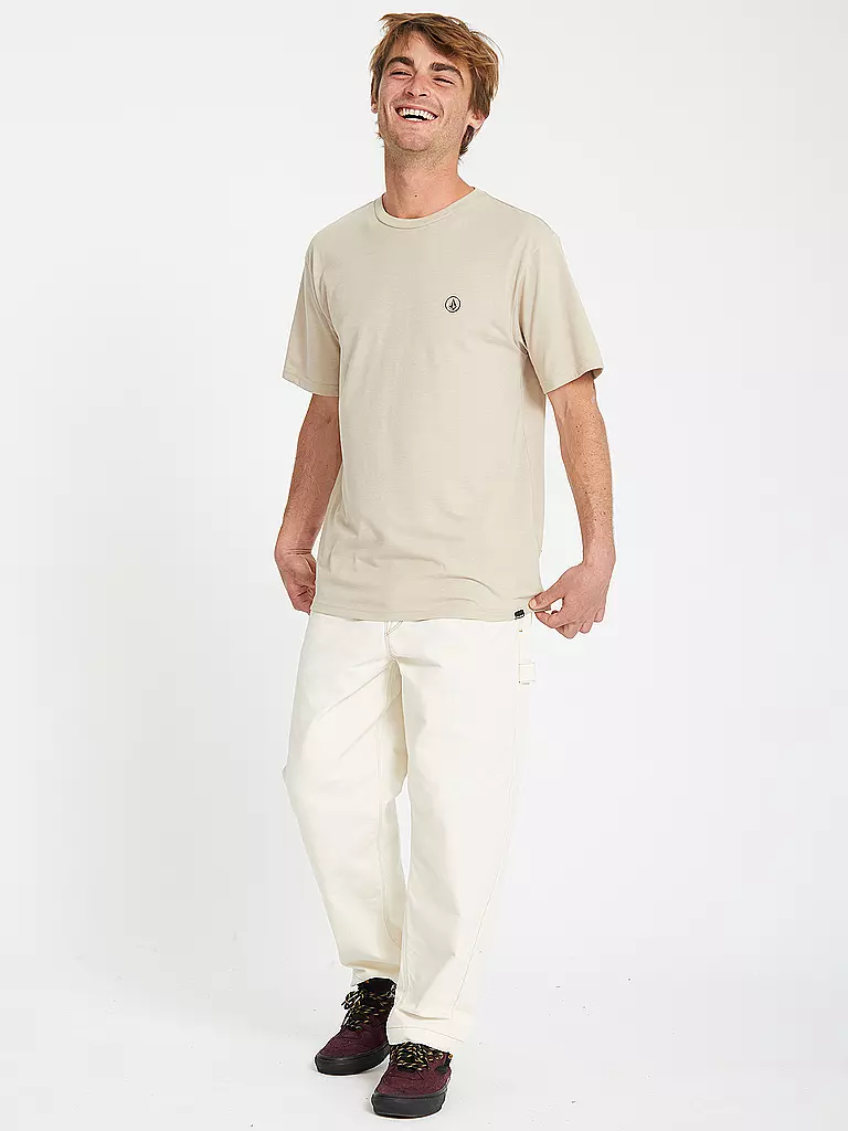 VOLCOM | Herren Beachshirt Circle Blanks | beige