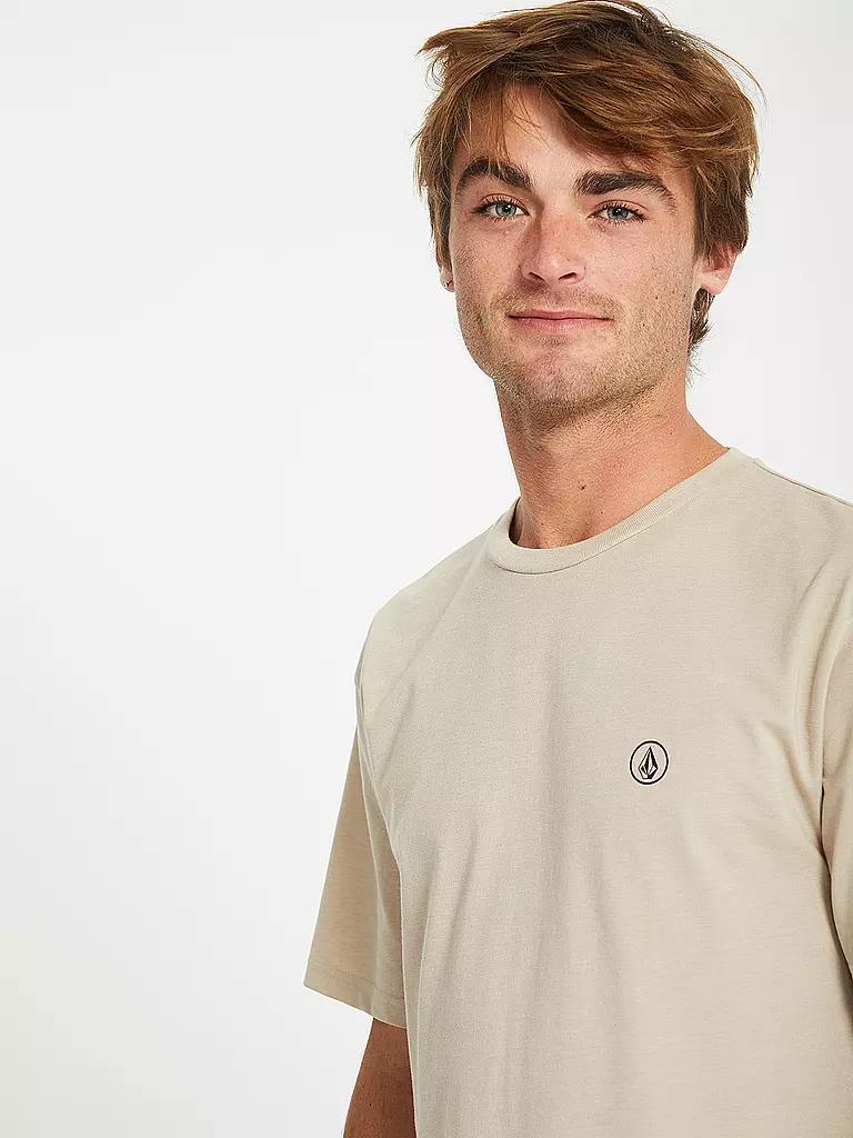 VOLCOM | Herren Beachshirt Circle Blanks | beige