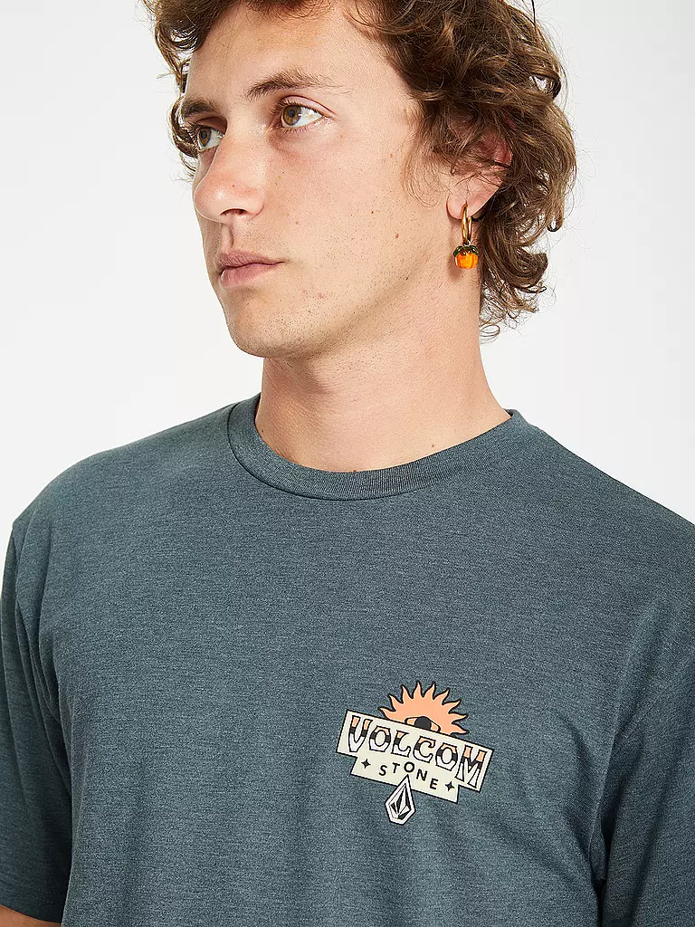 VOLCOM | Herren Beachshirt Sure Thing HTH | grau